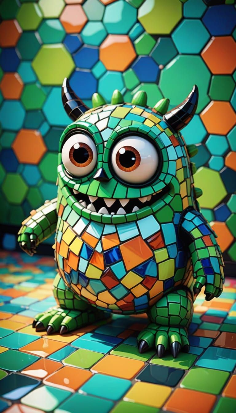 Mosaic monster