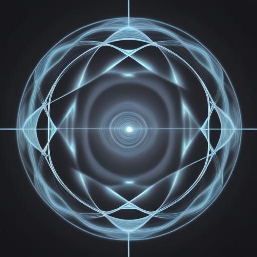 Mesmerizing Optical Illusion with Geometric Shapes