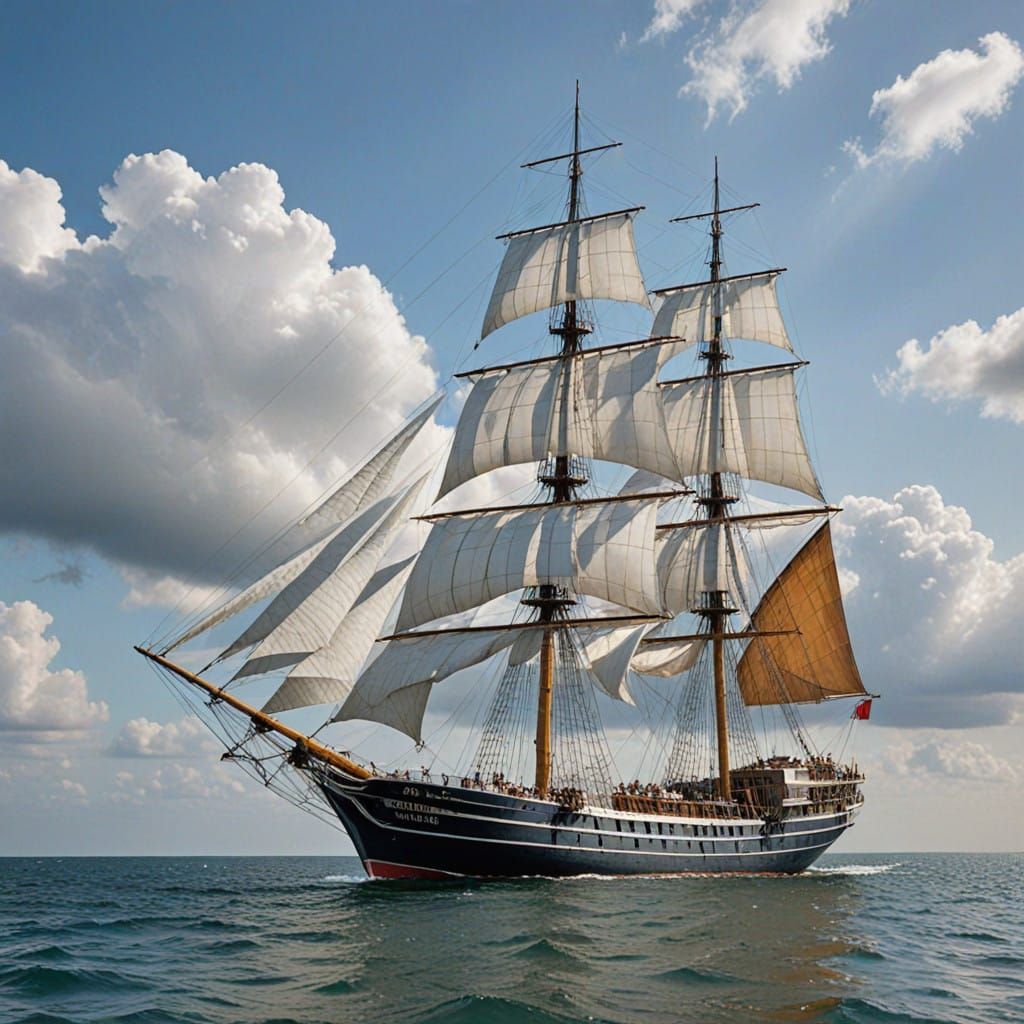 Majestic Crystal Ship in Weightless Wonder