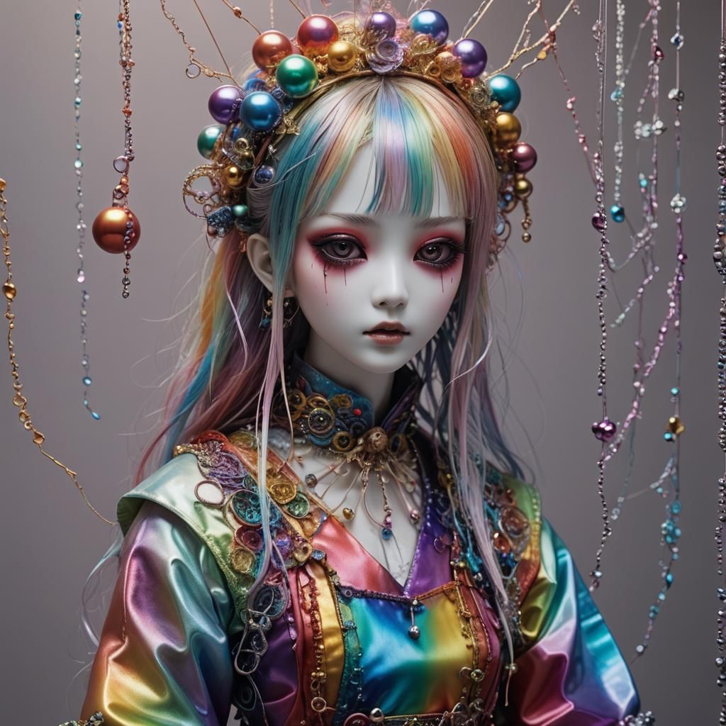 Surreal Minimalist Photo of Japanese Ball-Jointed Doll