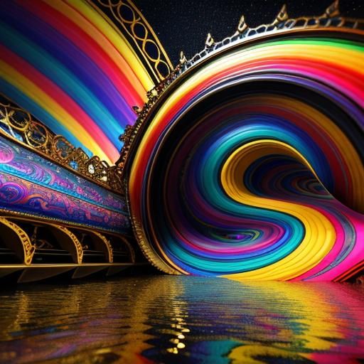 Surreal Renaissance Art in 3D