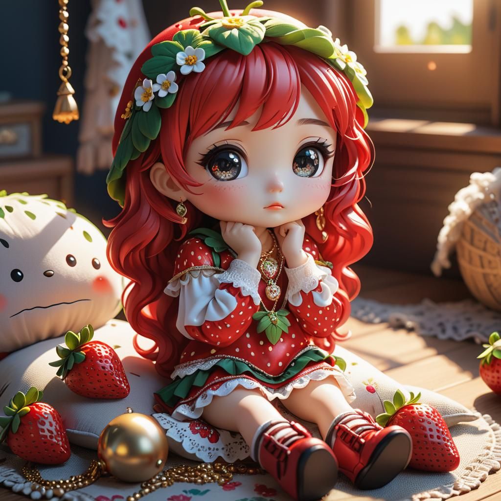 Chibi Strawberry Shortcake
