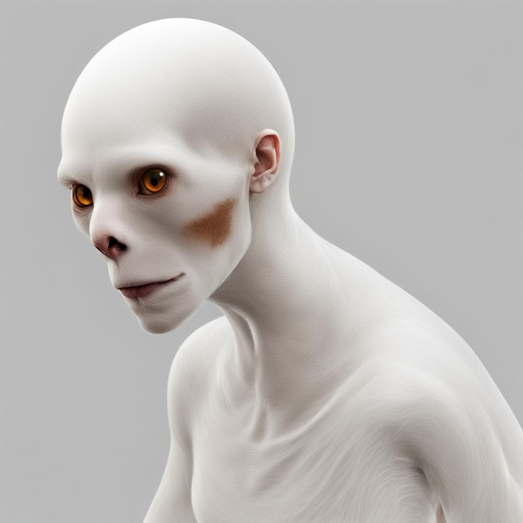 Ethereal Male Ginger Ghost Apparition