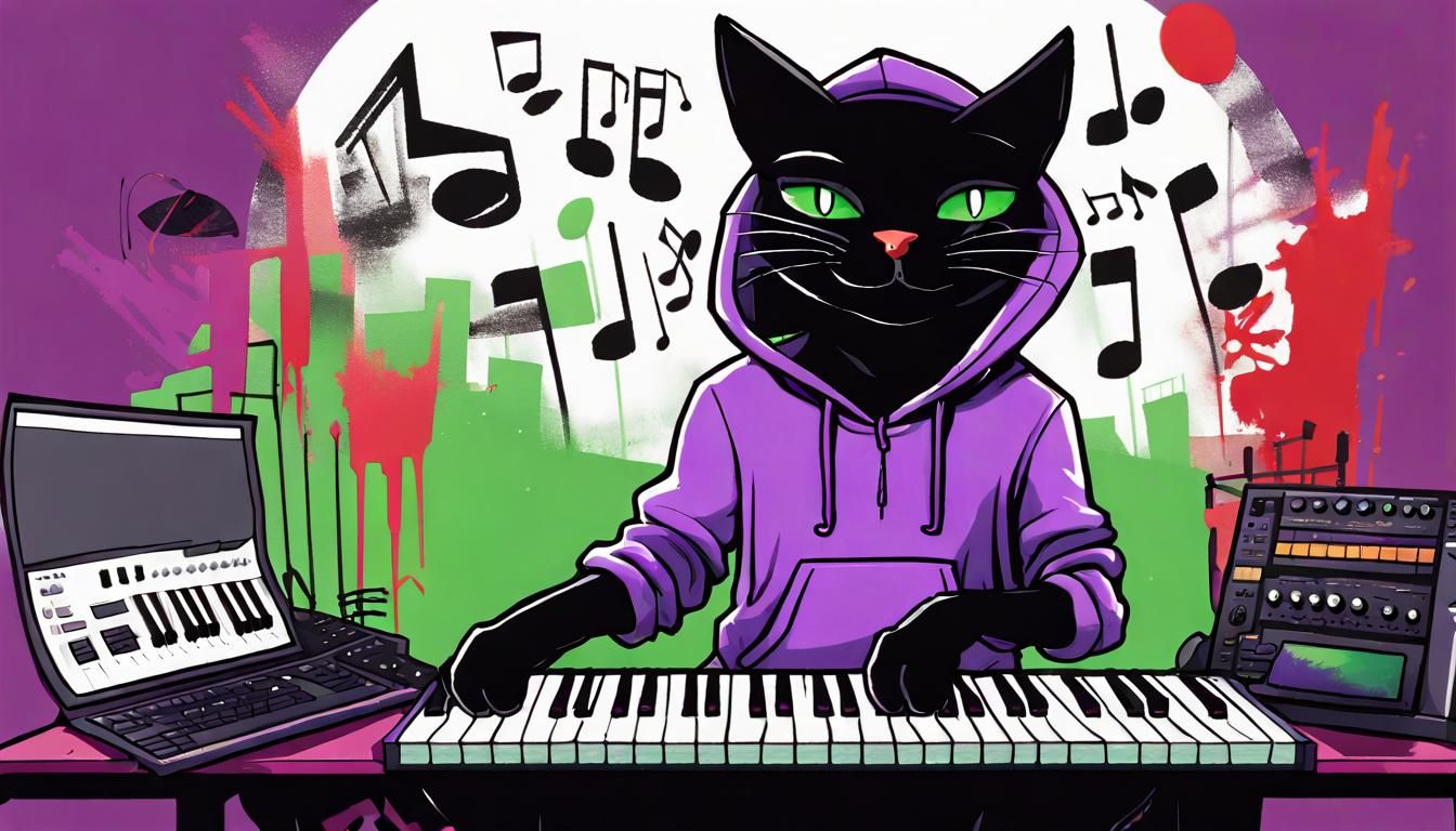 Cat DJ: Graffiti Art Music Producer
