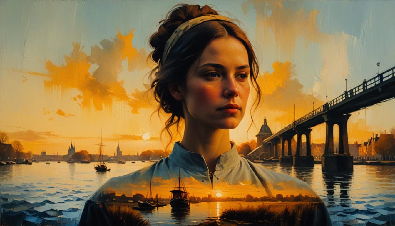 Lady Talmedge Impasto
