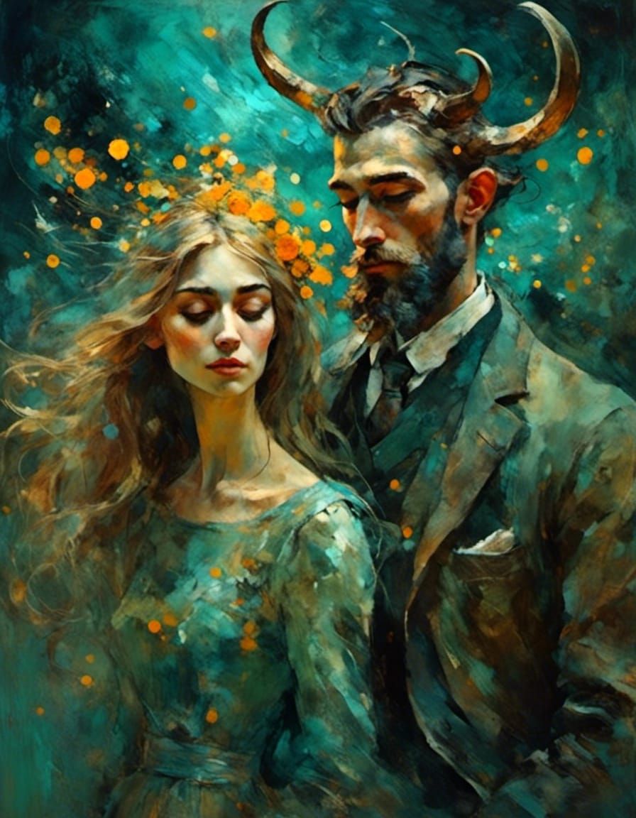 Surreal Dreamscape: A Hyperdetailed Fantasy in Contrasting C...