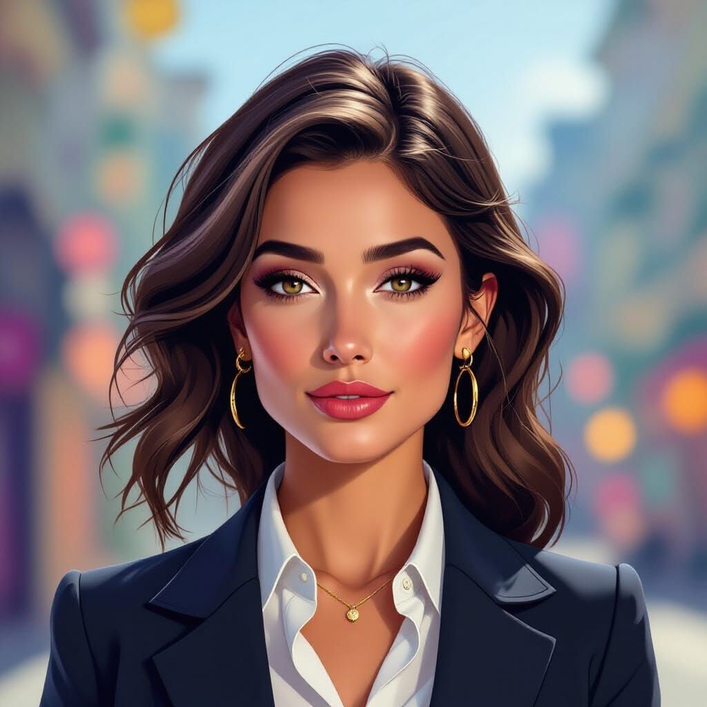 Detective LaBlanche Sees the Future as Splash Art