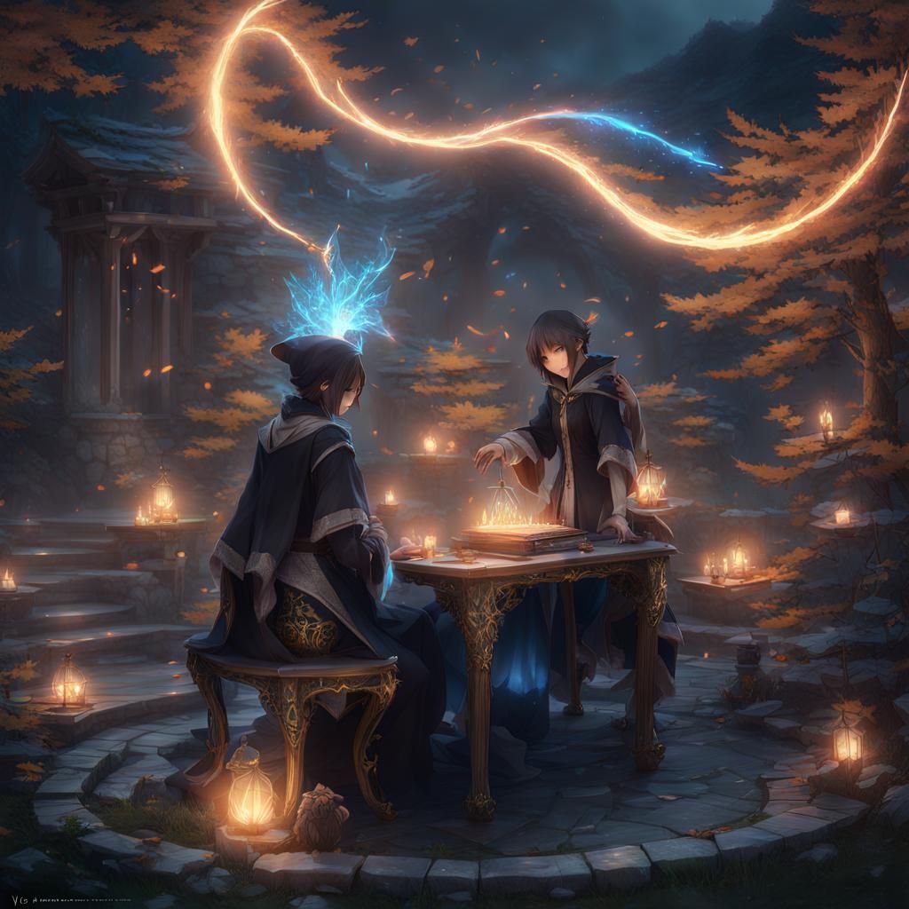 Anime Magic Reveals Cosmic Reality in 3D