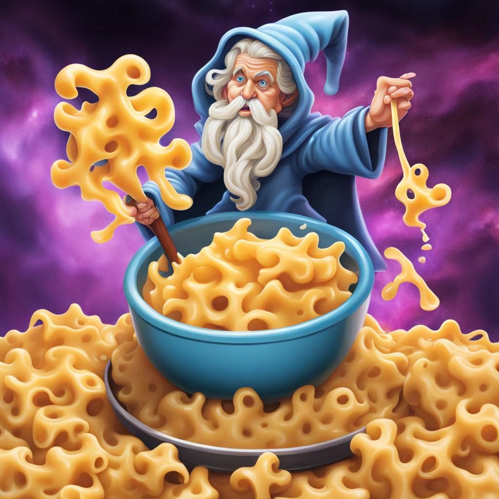 Mac and Cheese Wizard: A Whimsical Creation