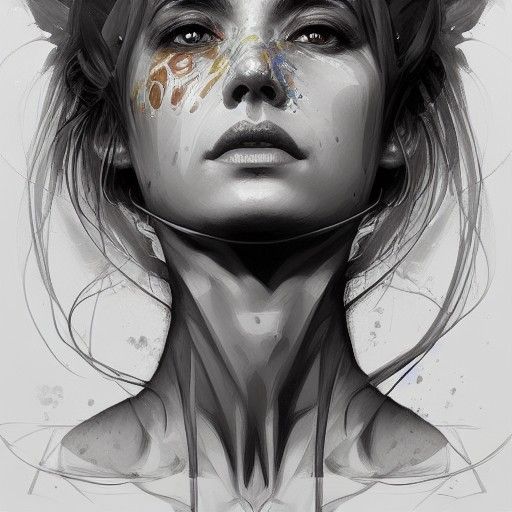 Detailed Portrait in Dynamic Lighting, Trending Art