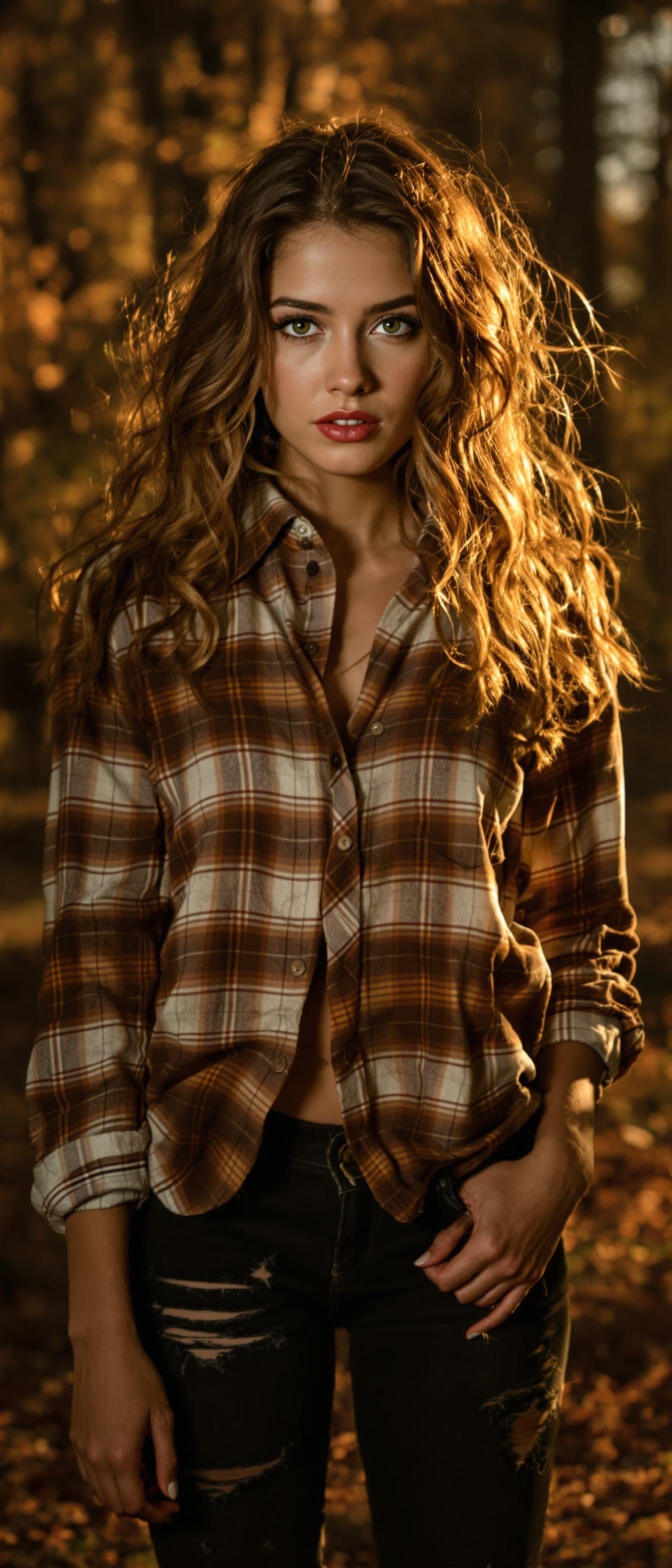 Mystical Elegance in a Cinematic Landscape