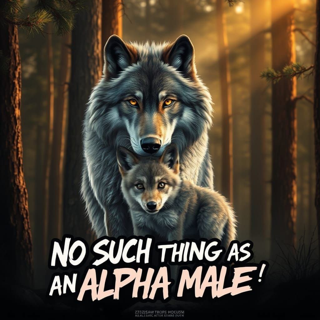 THERE'S NO SUCH THING AS AN ALPHA MALE. A falacious idea gen...