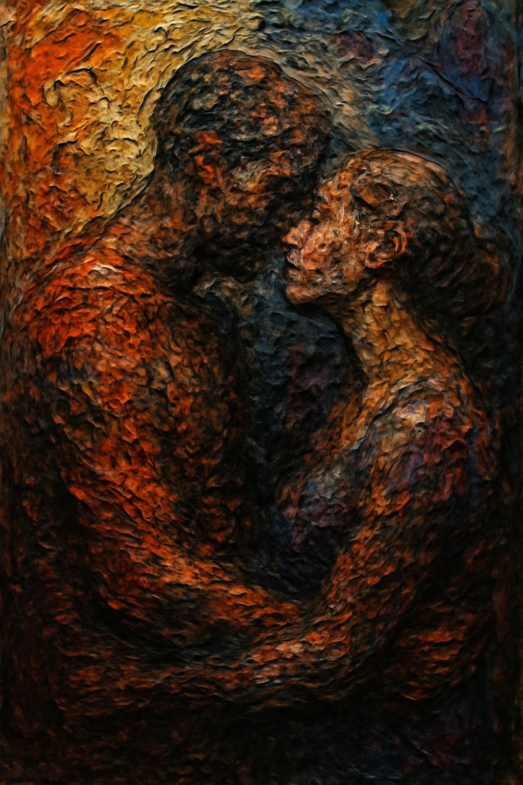 Loving Humanscape Living Paradigm Interdrip Tactile Crumpled...