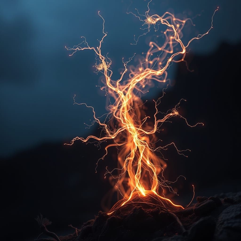 Abstract Depiction of Spirit and Nerve