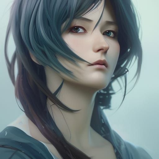 Anime Portrait in 8K Resolution