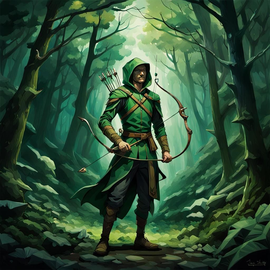 The Mysterious Hunter: The Secret of the Green Archer in the Shadowy Entebbe Woods