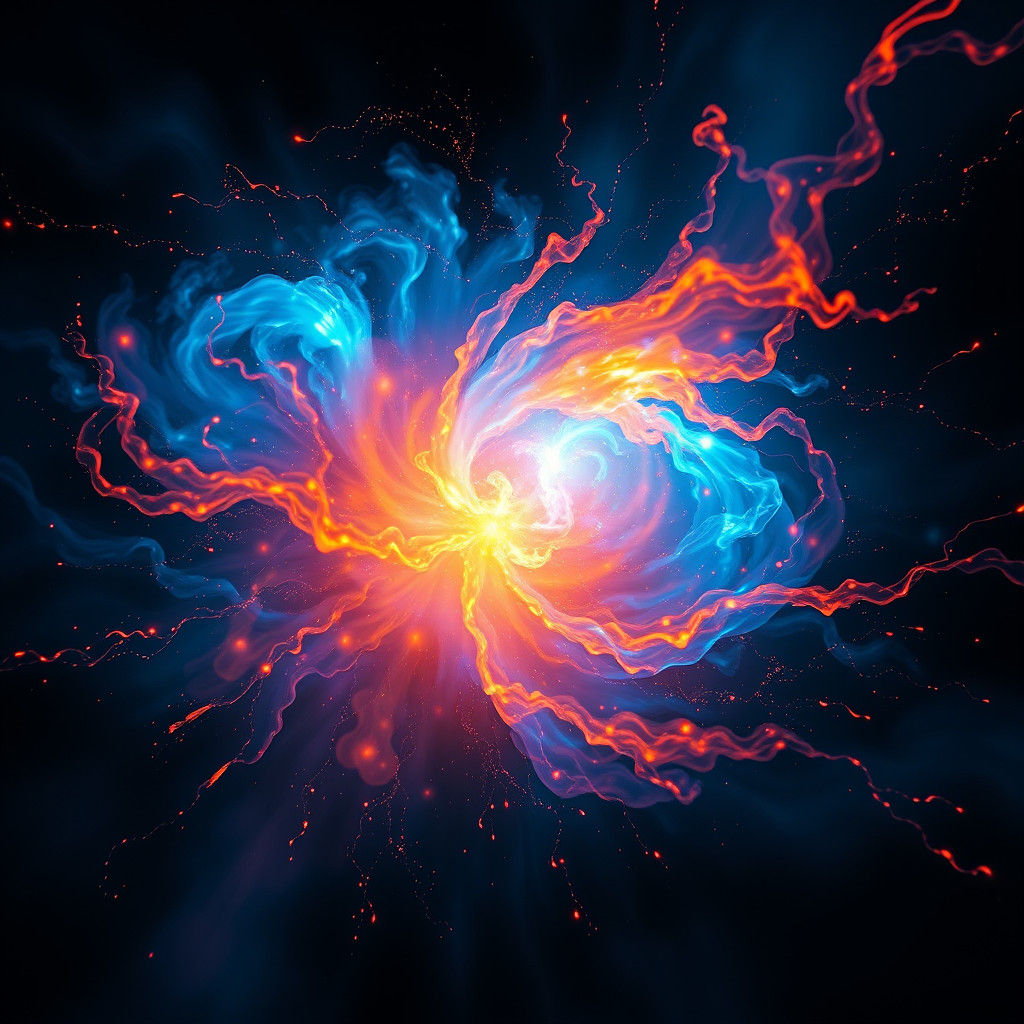 Iridescent Energy Flux in a Dreamscape