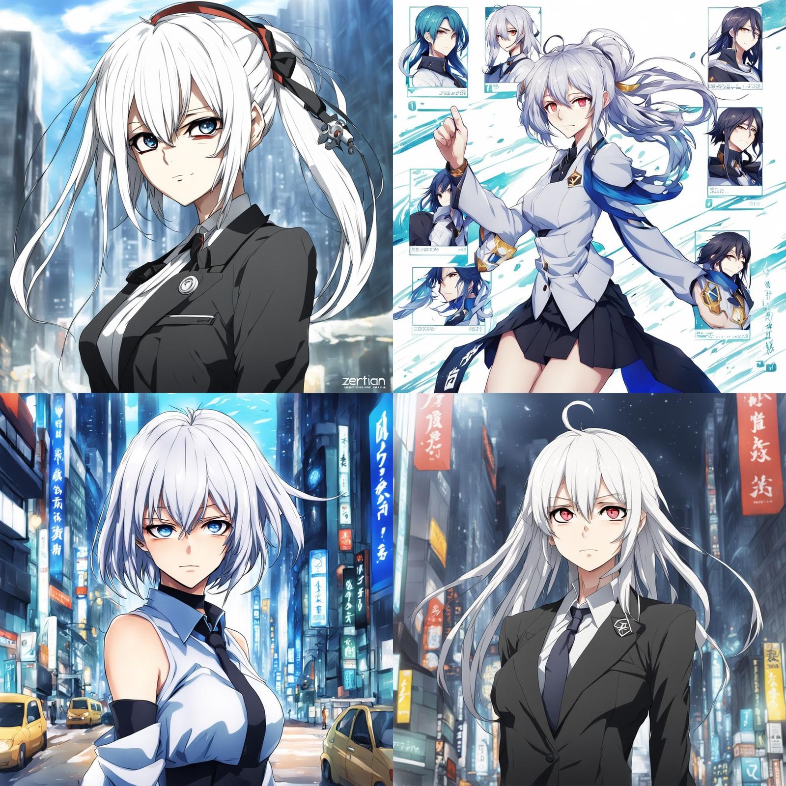 Tuesday Personified: Anime-Style Character