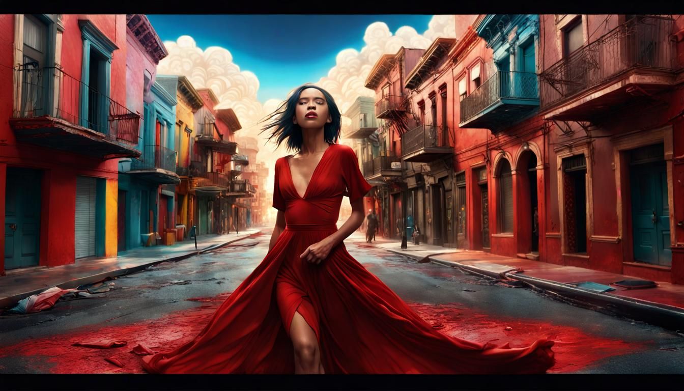 Dramatic Digital Painting: Livin' la Vida Loca