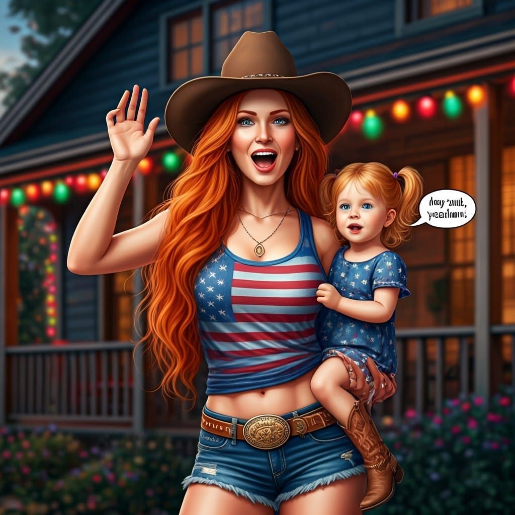 Red Neck Women: A Patriotic Western Celebration