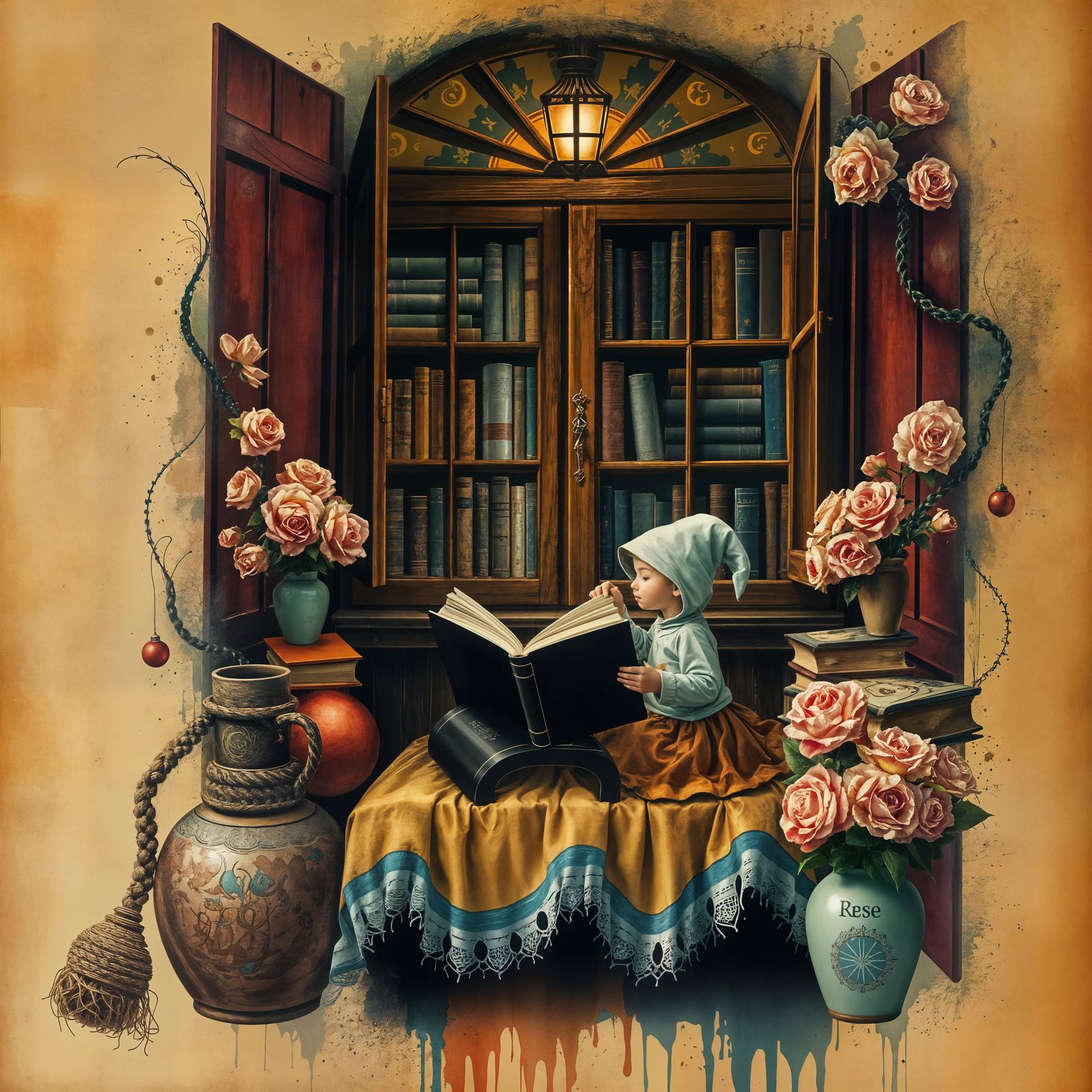 Book Nook : Mama’s Book Cabinet