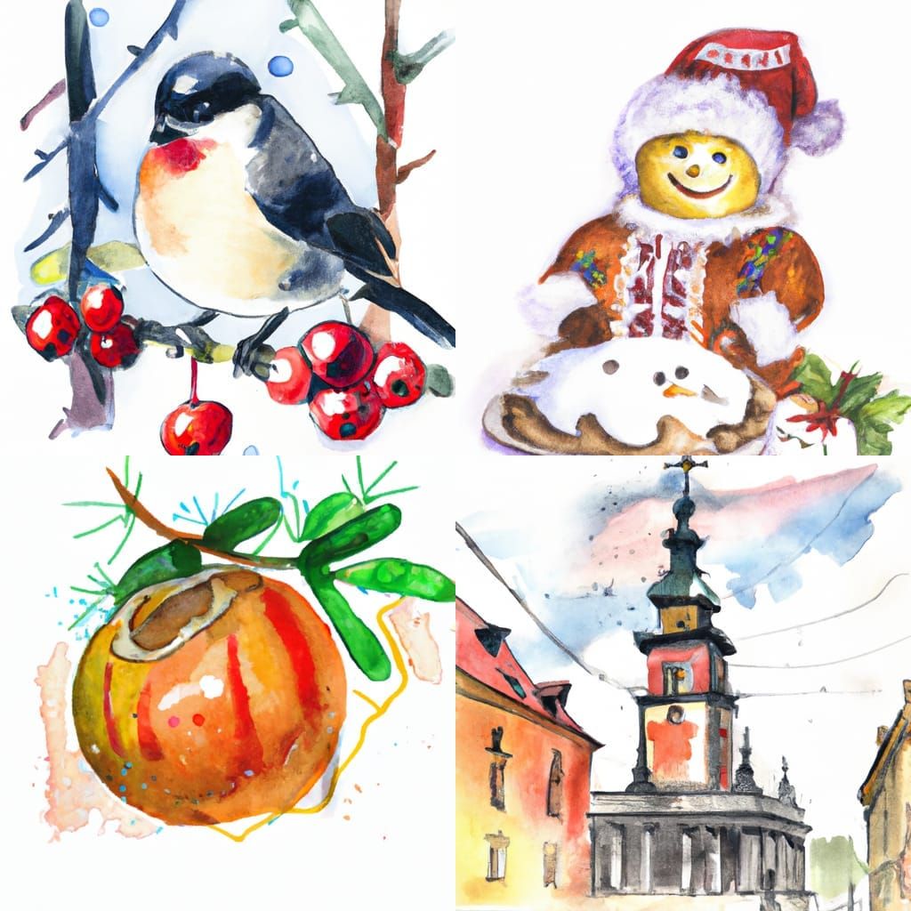 Watercolor Portrait of Iga Swiatek