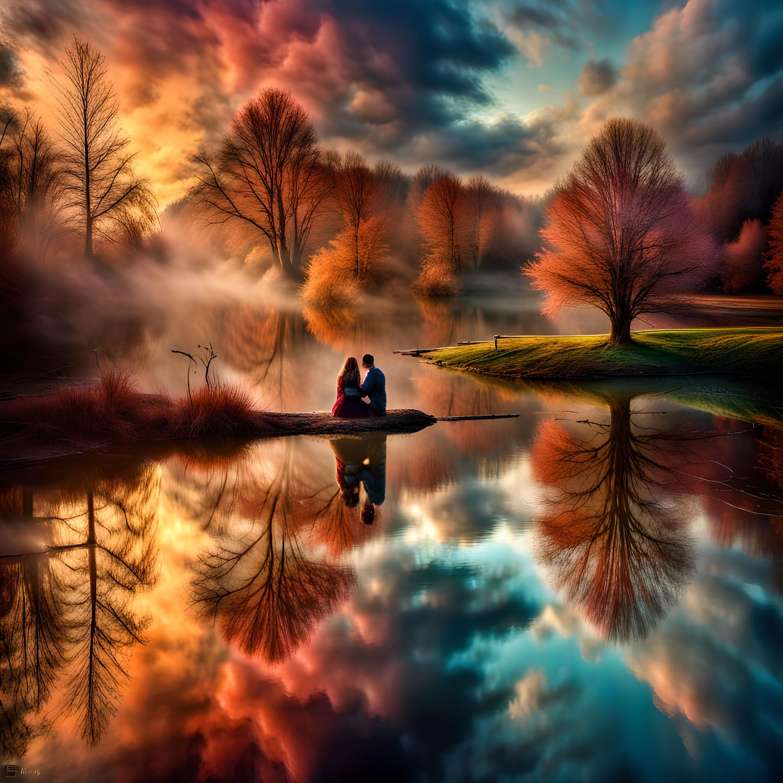 Expressive Colors Depicting Love in Space and Time