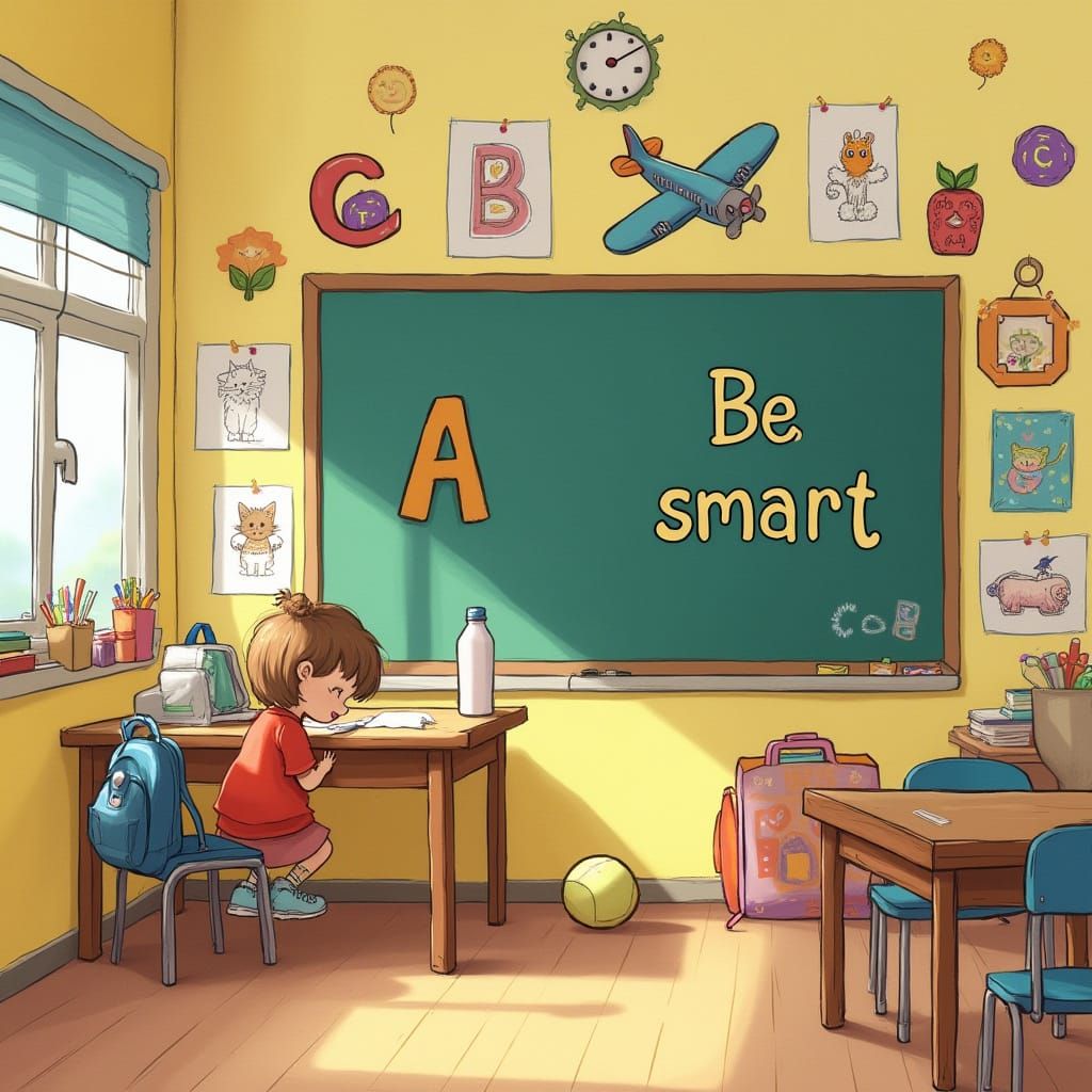 Hidden Object Game: Kindergarten Classroom