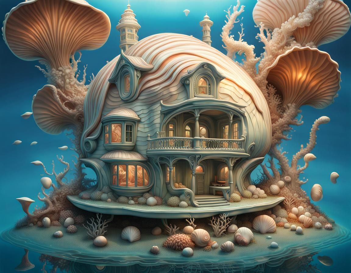 House in the sea