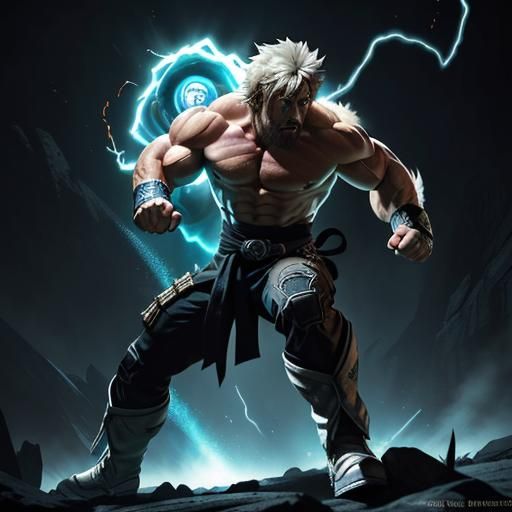 Epic Battle: Ultra Instinct Shaggy vs Chuck Norris