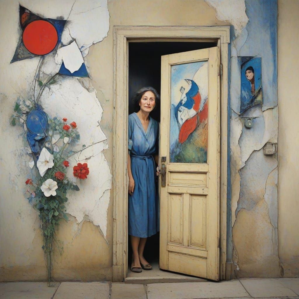 Inspiration Strikes Open Door Amidst Steep Time