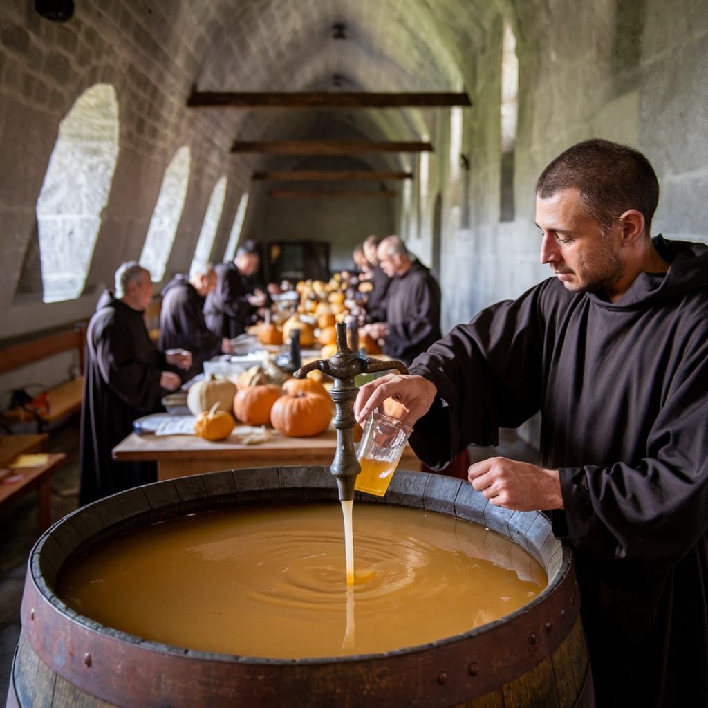 Medieval Monks Brewing Pumpkin Spice Liqueur