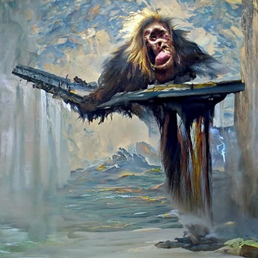 Insane: Oil Painting Inspired by James Gurney