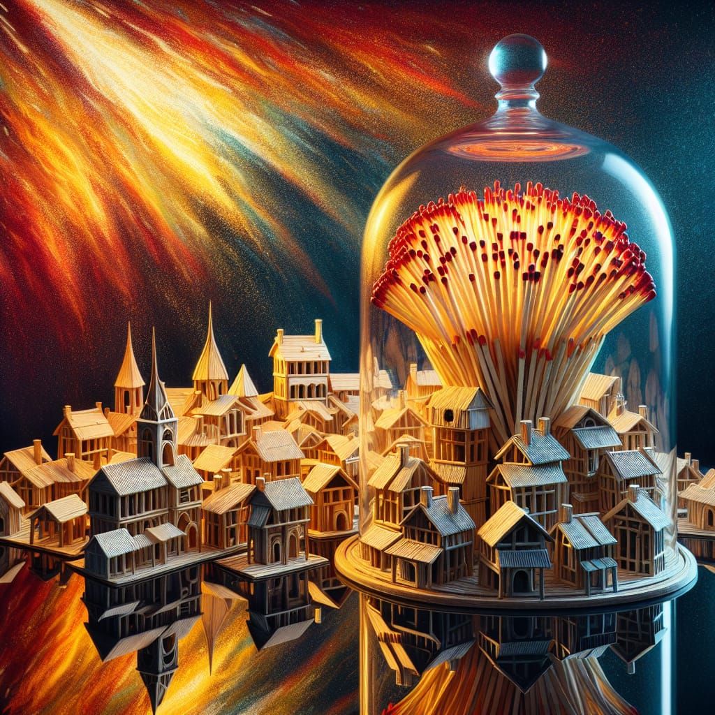 Matchstick Village