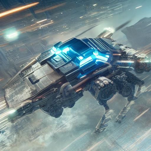 Futuristic Sci-Fi Soccer Field in High Definition