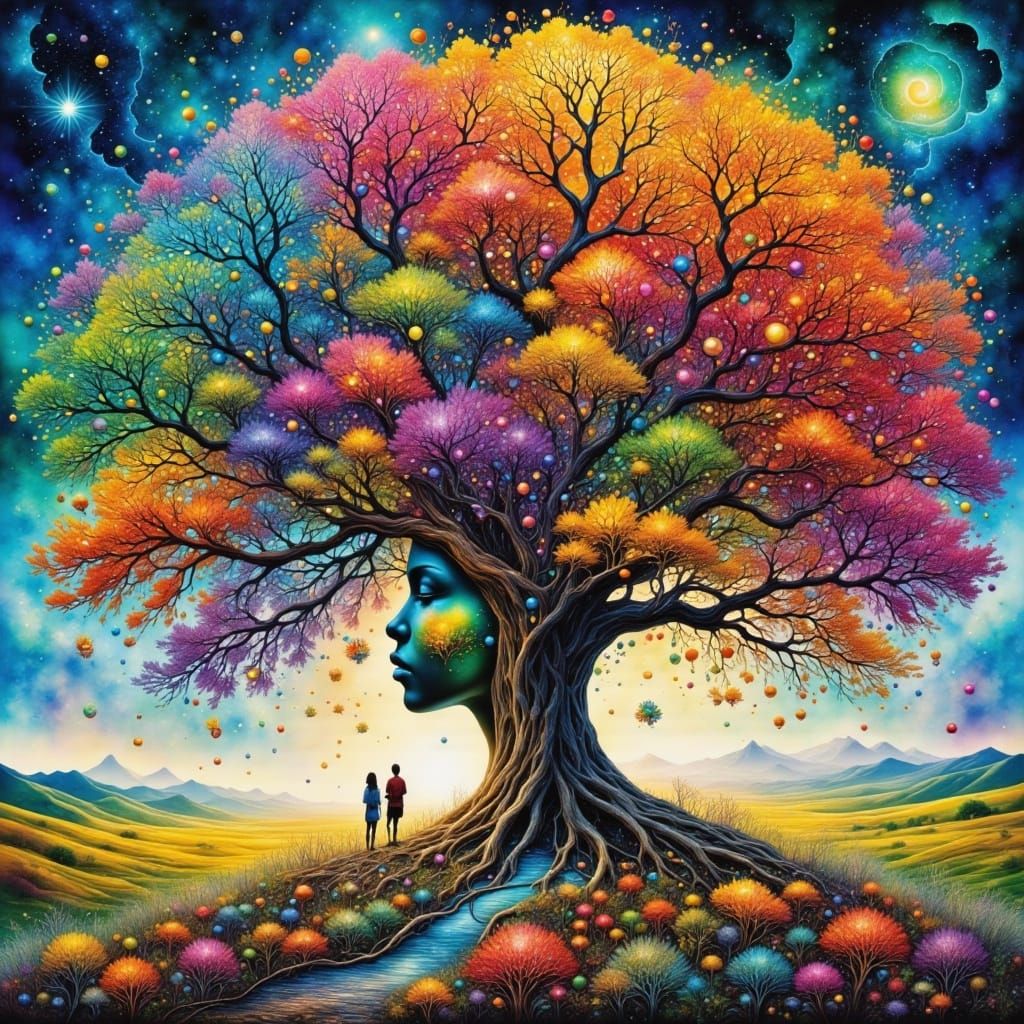 Spring Awakening in Abstract Reality