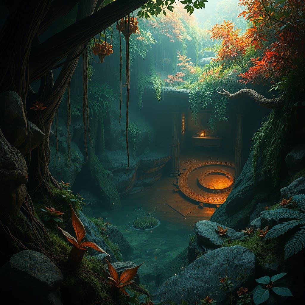 Ancient Grotto Discovery in Vibrant Prehistory