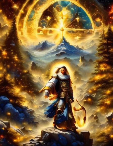 Heavenly Jerusalem Descends: A Digital Matte Painting