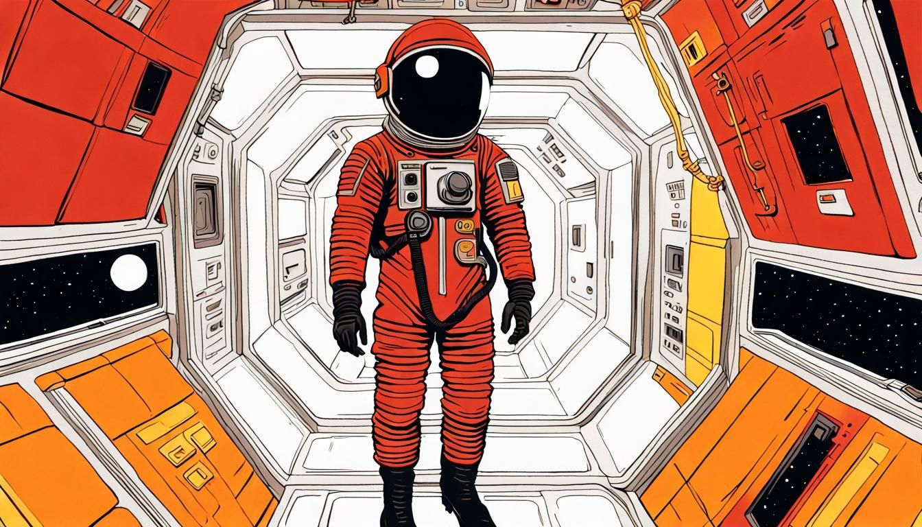 David Bowman in Space Odyssey Style
