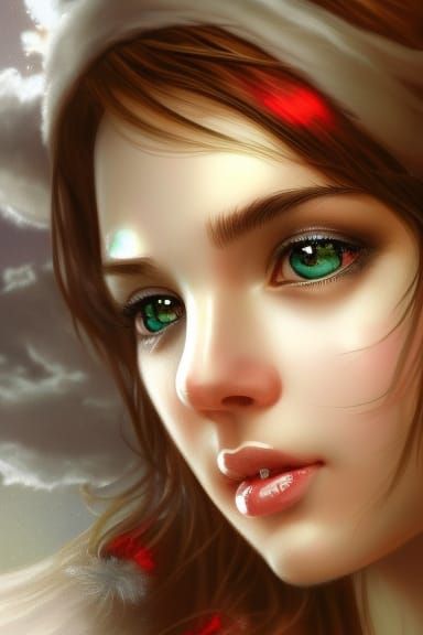 Divine Portrait in Soft Focus, 8K Resolution