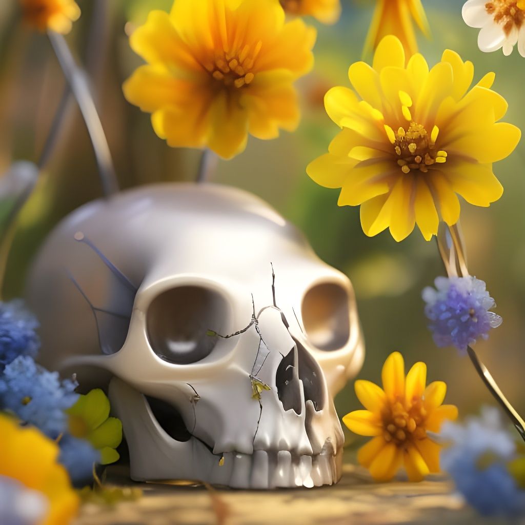 Tiny bones: Fairy skull