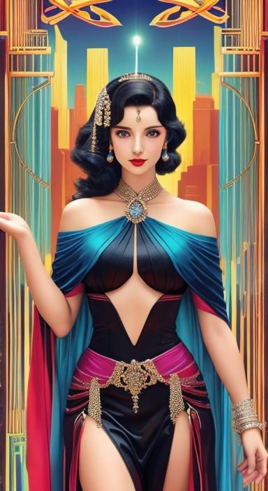 Colorful Art Deco Designs in 4K