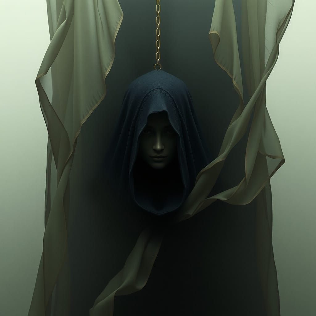 Figure in an Aura of Unease: Mindlocked Contemplation