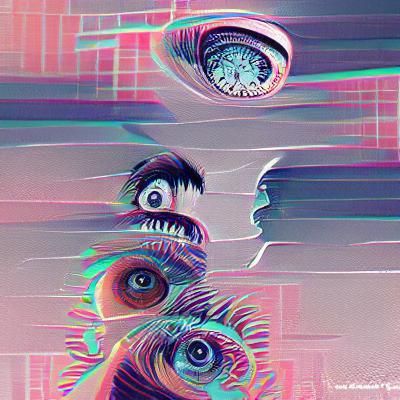 Abstract Image of Paranoia