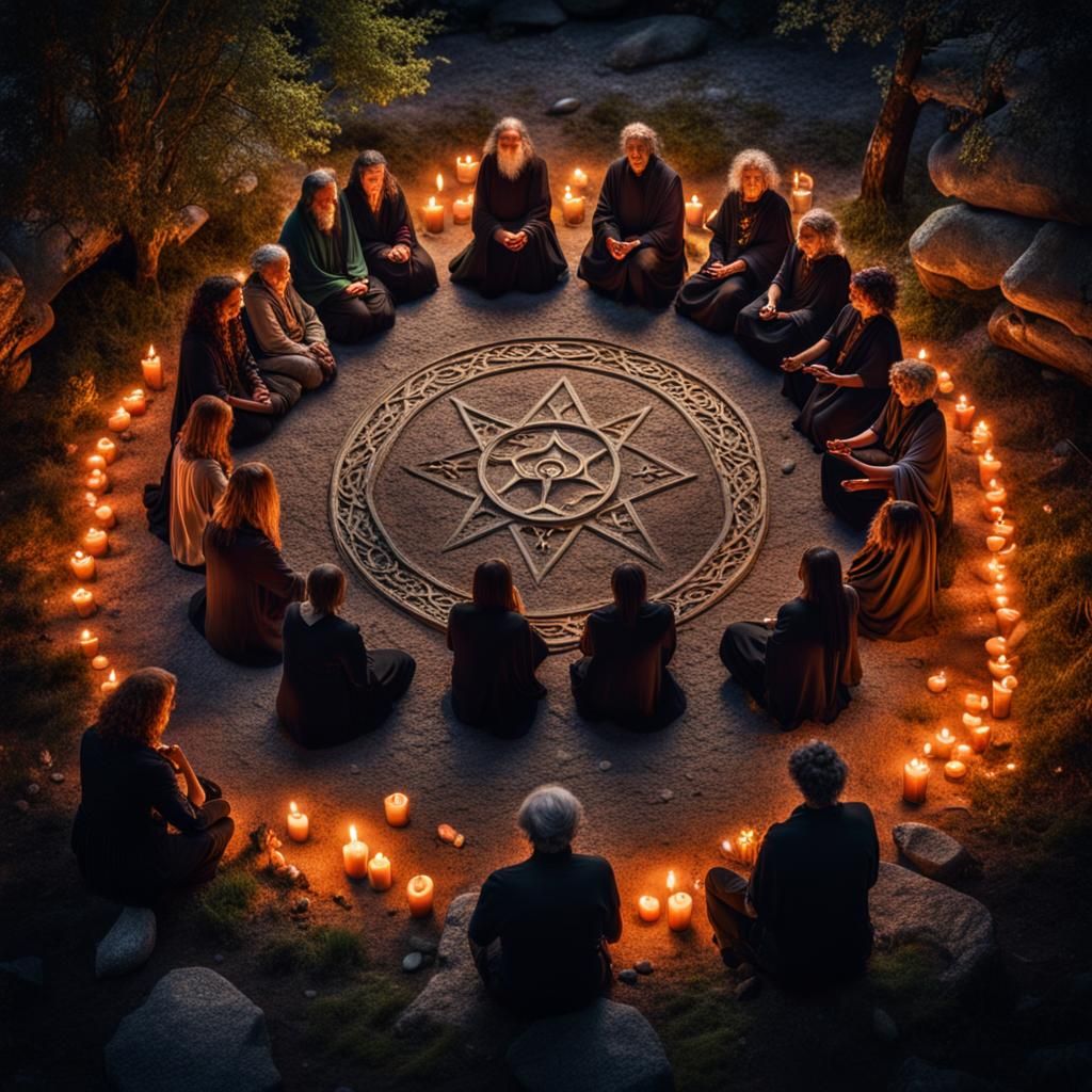 Wiccan Ritual.