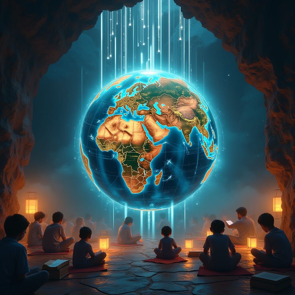 Pulsing Light Connects World Libraries and Scholars