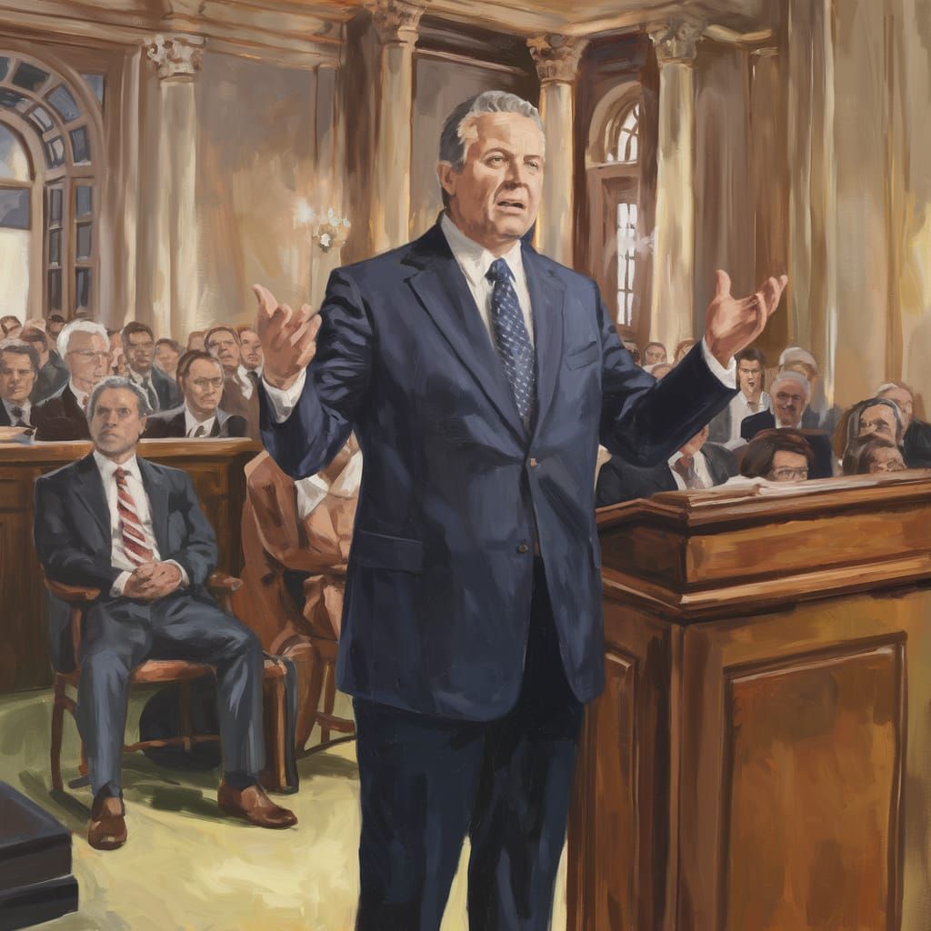 Attorney Delivers Passionate Closing Statement in Historic M...