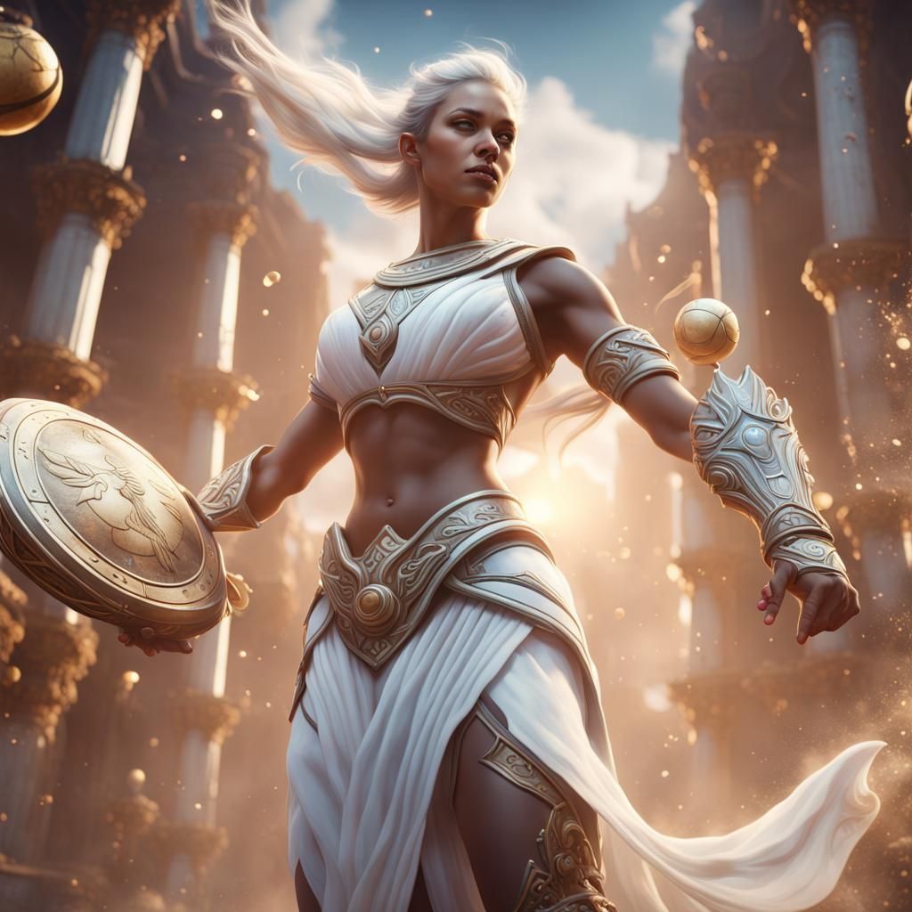 Goddess of Sports: A Matte Painting in Unreal Engine