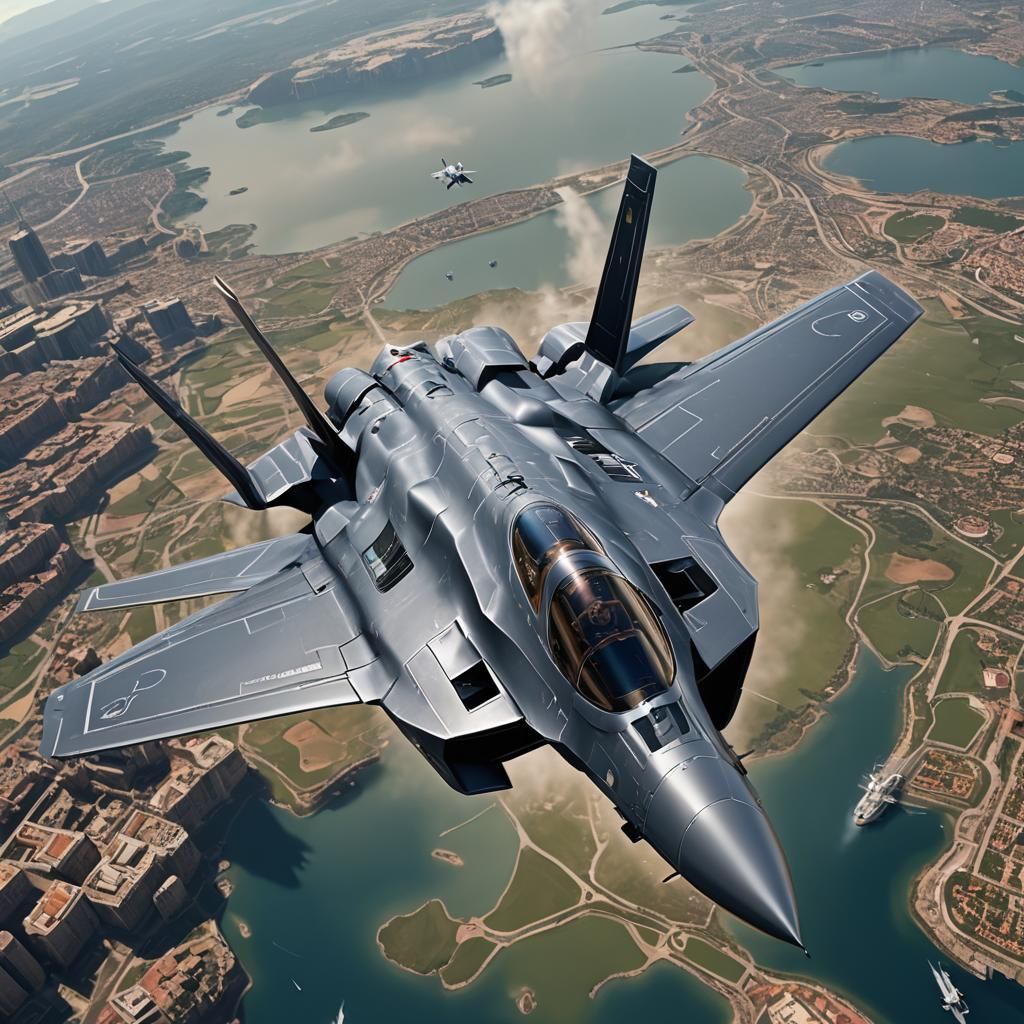 Pope Flies Lockheed Martin F-35 in StarCraft Scene