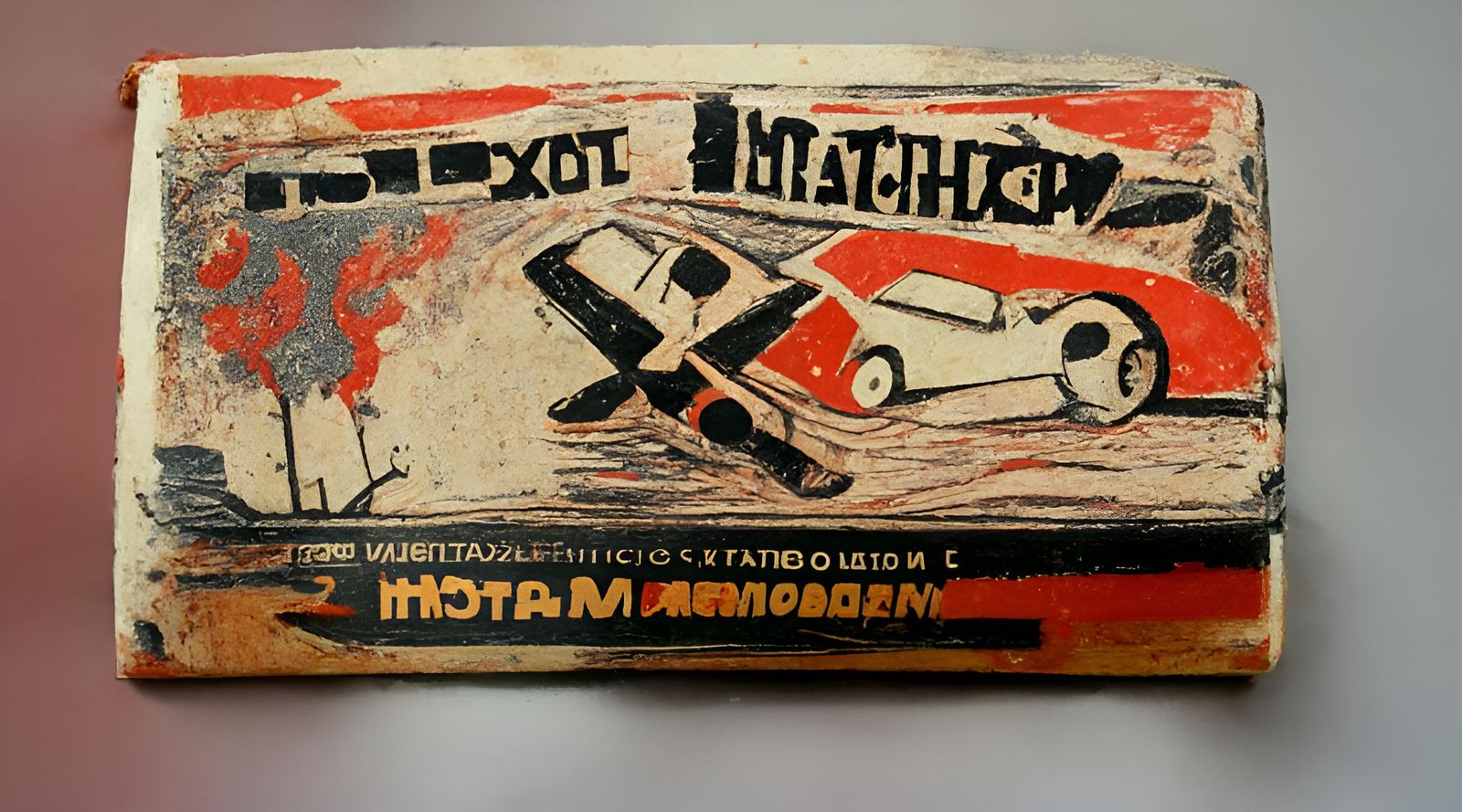Matchbox Cover Design Concept